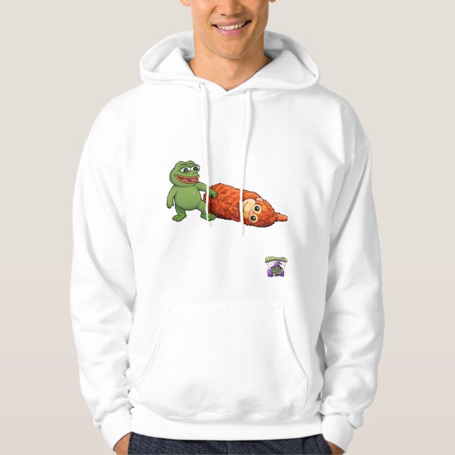 Sudadera frog and monkey (Anverso)