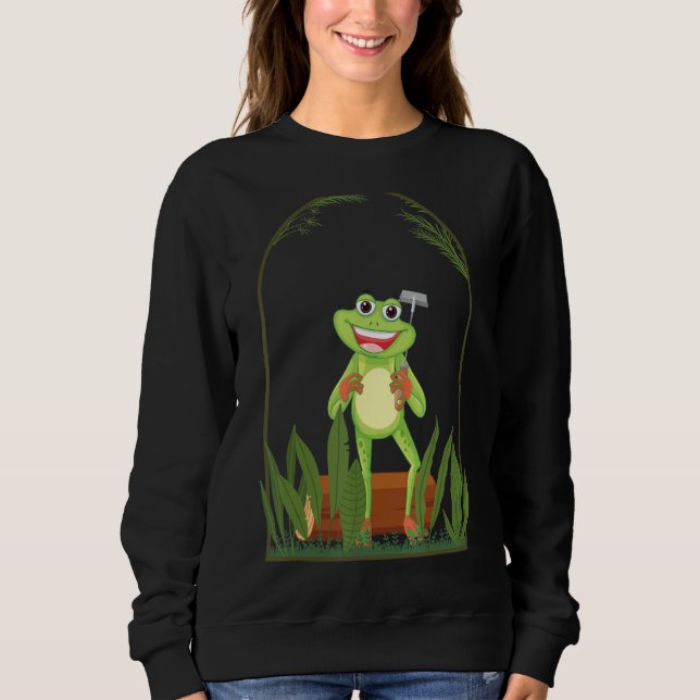 Sudadera Frog Forestcore Cottage (Anverso)