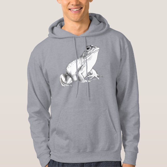 Sudadera Frog Hoodie Bullfroe Art Shirt Guay Frog Hoodie (Anverso)