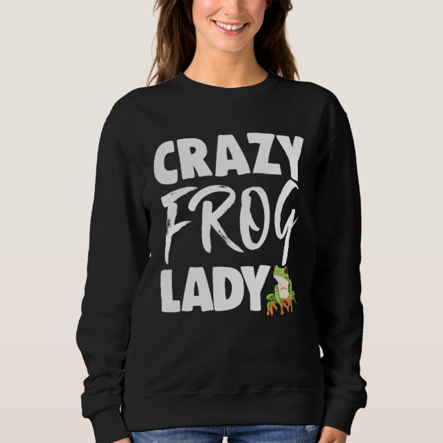 Sudadera Frogs Lady  Women Frog Love (Anverso)