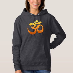 Sudadera Front & Back Yoga Om Mantra Símbolo Sol Mujeres