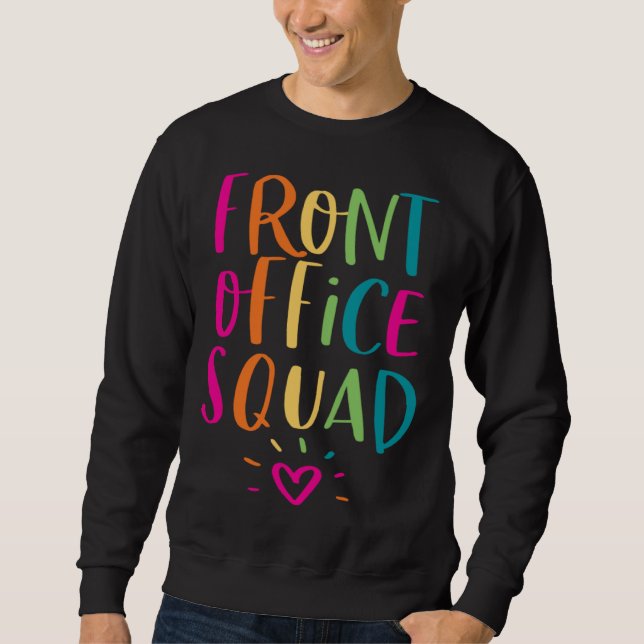 Sudadera Front Office Squad Administrative Admin Assistant  (Anverso)