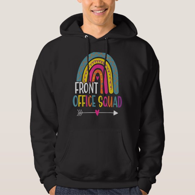 Sudadera Front Office Squad School Secretary Admin Front Of (Anverso)