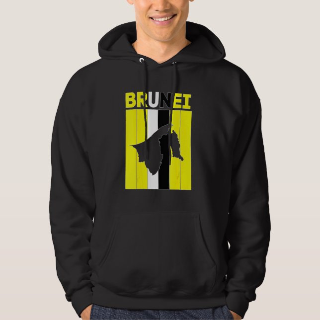 Sudadera Fronteras del país de Brunéi (Anverso)