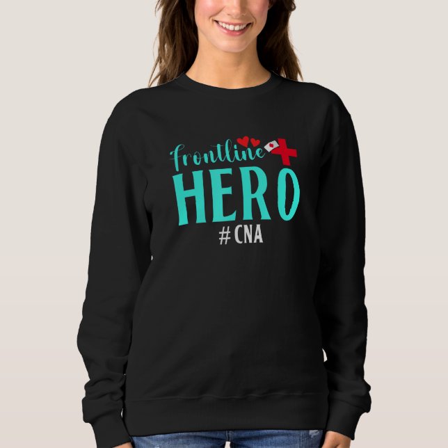 Sudadera Frontline Hero Cna Worker Frontline Essential (Anverso)
