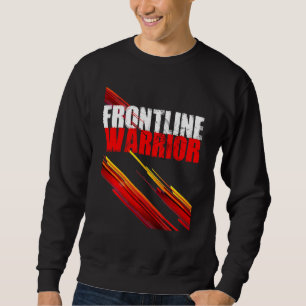 Sudadera Frontline Warrior Stylish Tee