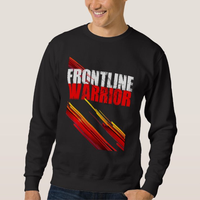 Sudadera Frontline Warrior Stylish Tee (Anverso)