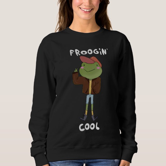Sudadera Froogin’ Guay: Icono de moda del pantano (Anverso)