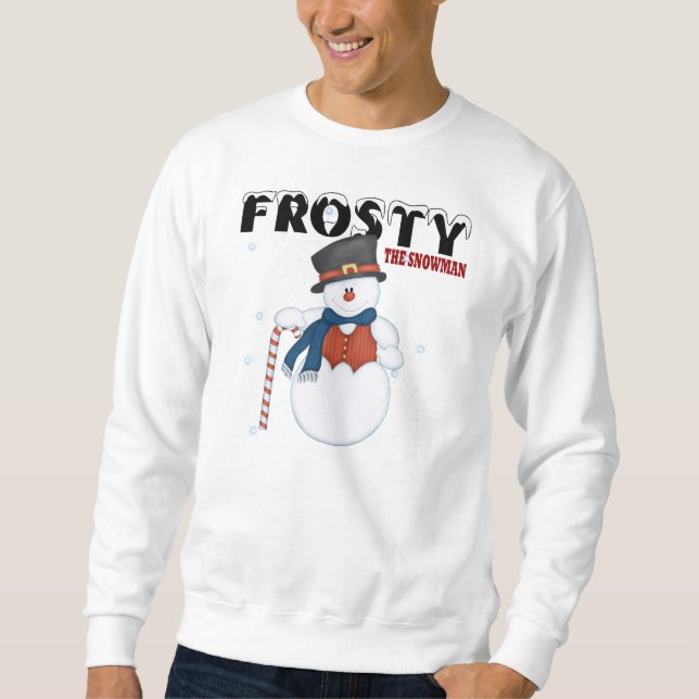 Sudadera Frosty el hombre de nieve (Anverso)