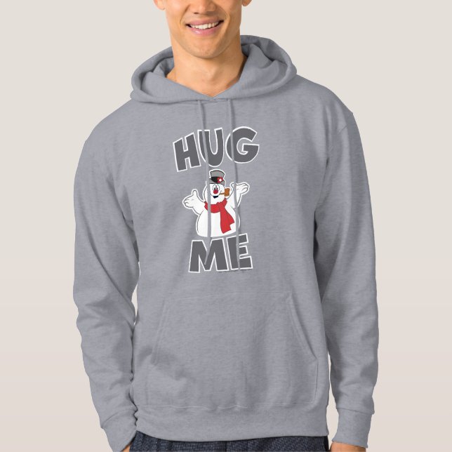Sudadera Frosty el hombre de nieve | Abrazarme (Anverso)