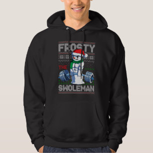 Sudadera Frosty El Navidad Feo Del Swoleman Dulce Funny S