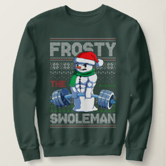 Sudadera Frosty el Navidades feos sudorosos del hombre de l