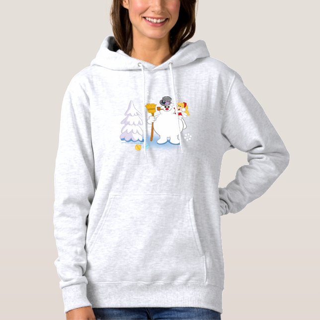 Sudadera Frosty the Snowman™ | Frosty & Karen Winter Fun (Anverso)