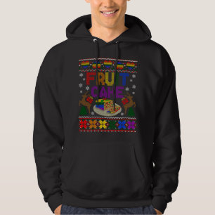 Sudadera Fruit Cake Funny Navidades gays feos sudaderos LGB