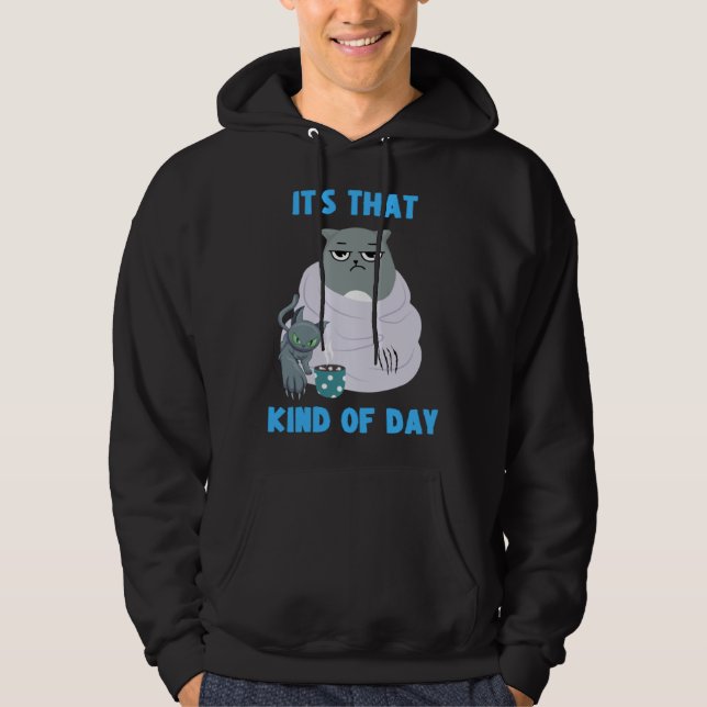 Sudadera Frumpy Cat with Not So Cute Kitten It's That Kind  (Anverso)