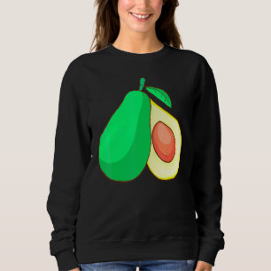 Sudadera Fruta de aguacate vegana vegetariana comida