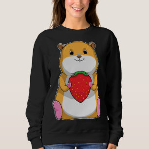 Sudadera Fruta de fresa de Hamster