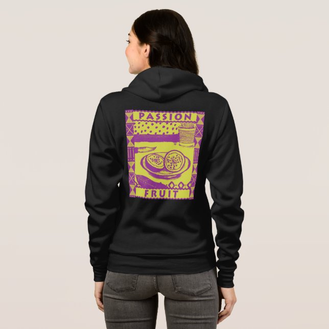 Sudadera Fruta de la pasión (Reverso completo)