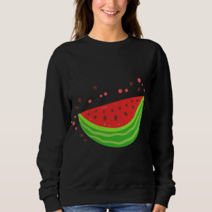 Sudadera Fruta de rebanada de sandía