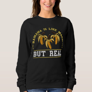 Sudadera Fruta de verano Banana Choco Dip Magia Vegetación