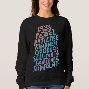 Sudadera Fruta del espíritu - Fe cristiana cita la Biblia