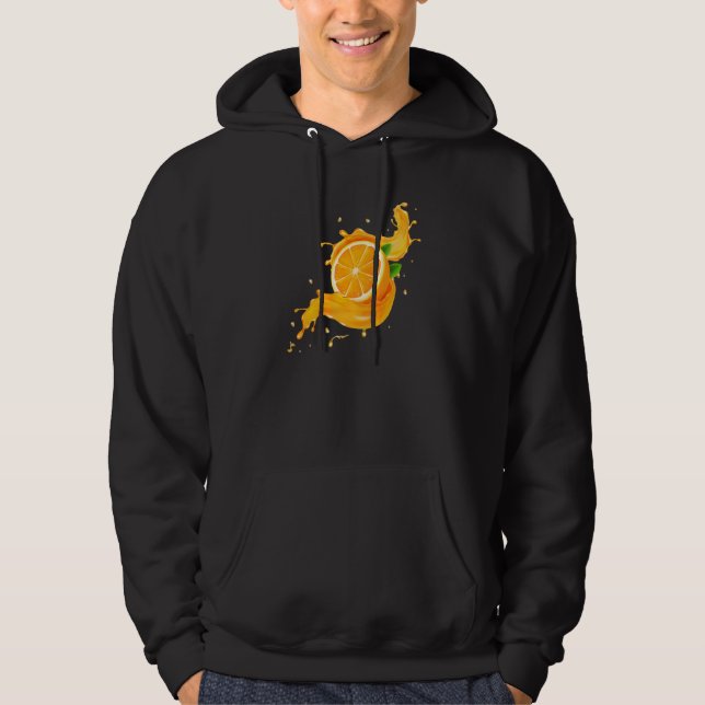 Sudadera Fruta naranja 1 (Anverso)