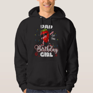 Sudadera Fruta Papá Del Chica De Cumpleaños Strawberry Dabb
