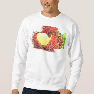 Sudadera "Fruta Rambutan" Foto Cute. ¡Hazte con una en Zazz