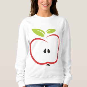 Sudadera Fruta roja saludable de Apple