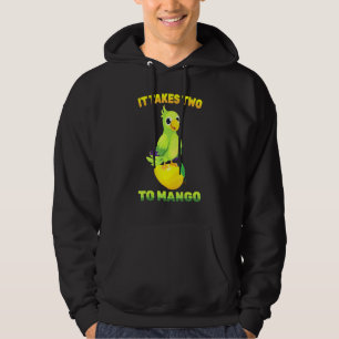 Sudadera Fruta - Se Necesitan Dos Para Mango - Pájaro Loro 