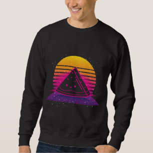 Sudadera Fruta tropical de verano 80s sintonización retro o