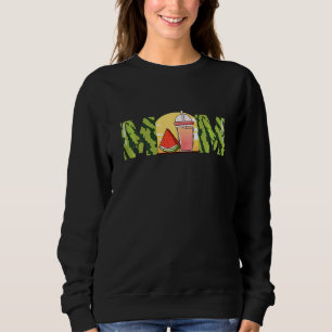 Sudadera Fruta veraniega de la sandía de mamá Día de la mad