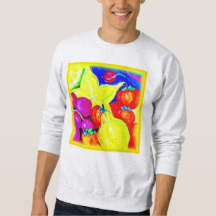 Sudadera Frutas Brillantes y Cielos Estelares. Compra Ahora