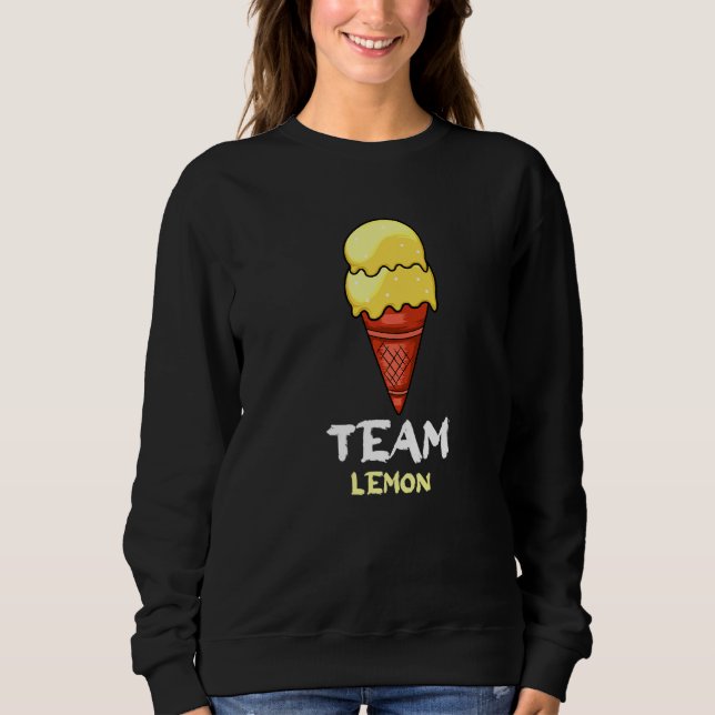 Sudadera Frutas de limón de equipo (Anverso)