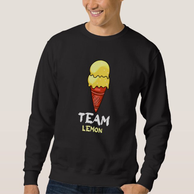 Sudadera Frutas de limón de equipo (Anverso)