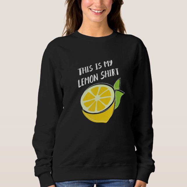 Sudadera Frutas de verano de Lemonade Jugo de limón de vida (Anverso)