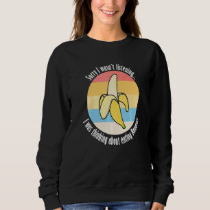 Sudadera Frutas Exóticas Delicioso Plátano Dicho