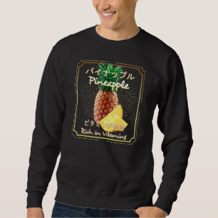 Sudadera Frutas Y Verduras Saludables Vegetales De Piña