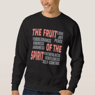 Sudadera Fruto De La Fe Cristiana De La Escritura De La Bib