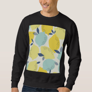 Sudadera Frutos cítricos, vibrante y sin fisuras.