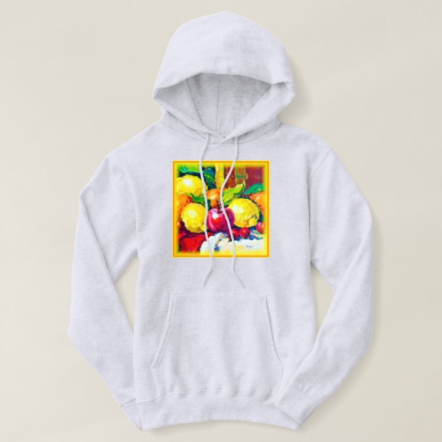 Sudadera Frutos Tropicales Piando. ¡Hazte con una en Zazzle (Diseño del anverso)