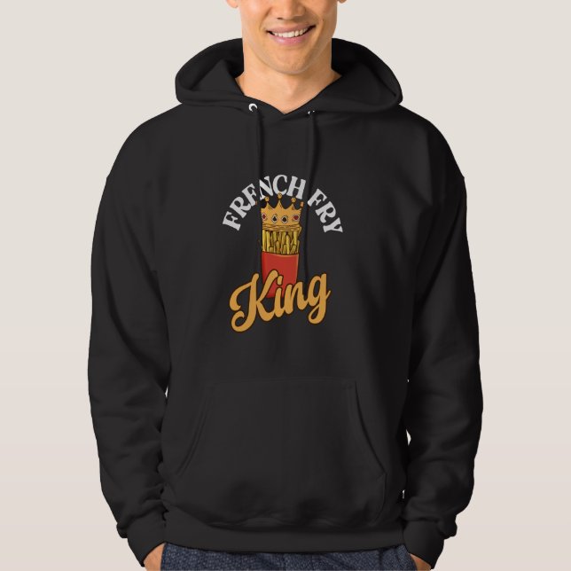 Sudadera Fry King francés Pommes Frites Fries franceses (Anverso)