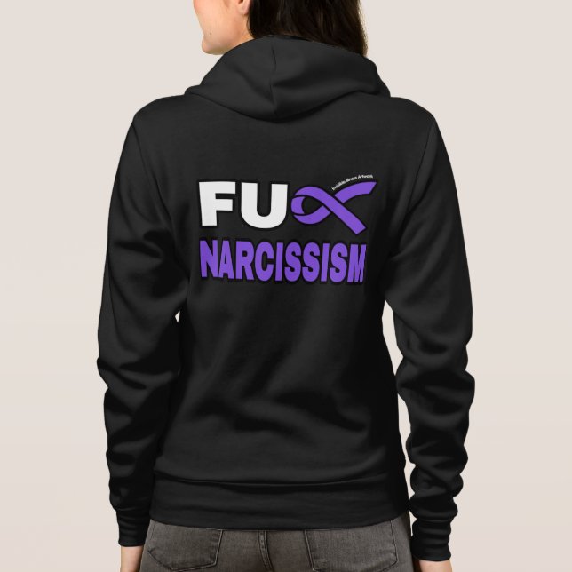 SUDADERA FU NARCISSISM (Reverso)