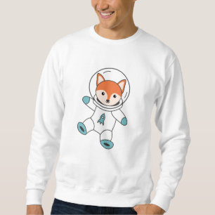 Sudadera Fuchs vuela En El Espacio Como Un Cohete Astronaut