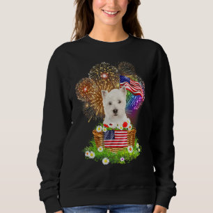 Sudadera Fuegos artificiales Montañas Blancas Perro 4 De J