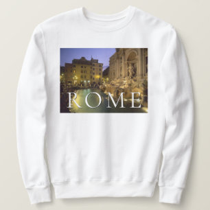 Sudadera Fuente de Trevi de Noche   Roma, Lazio, Italia