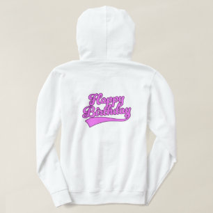 Sudadera Fuente vintage de Feliz Cumpleaños