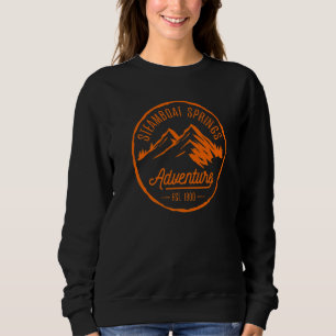 Sudadera Fuentes termales ríos montañas de Steamboat Spring