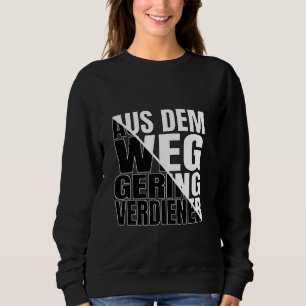 Sudadera Fuera de camino Meme de la billetera del capitalis