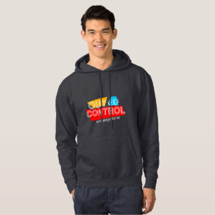 Sudadera Fuera de Control – Declaración de tipografía en ne